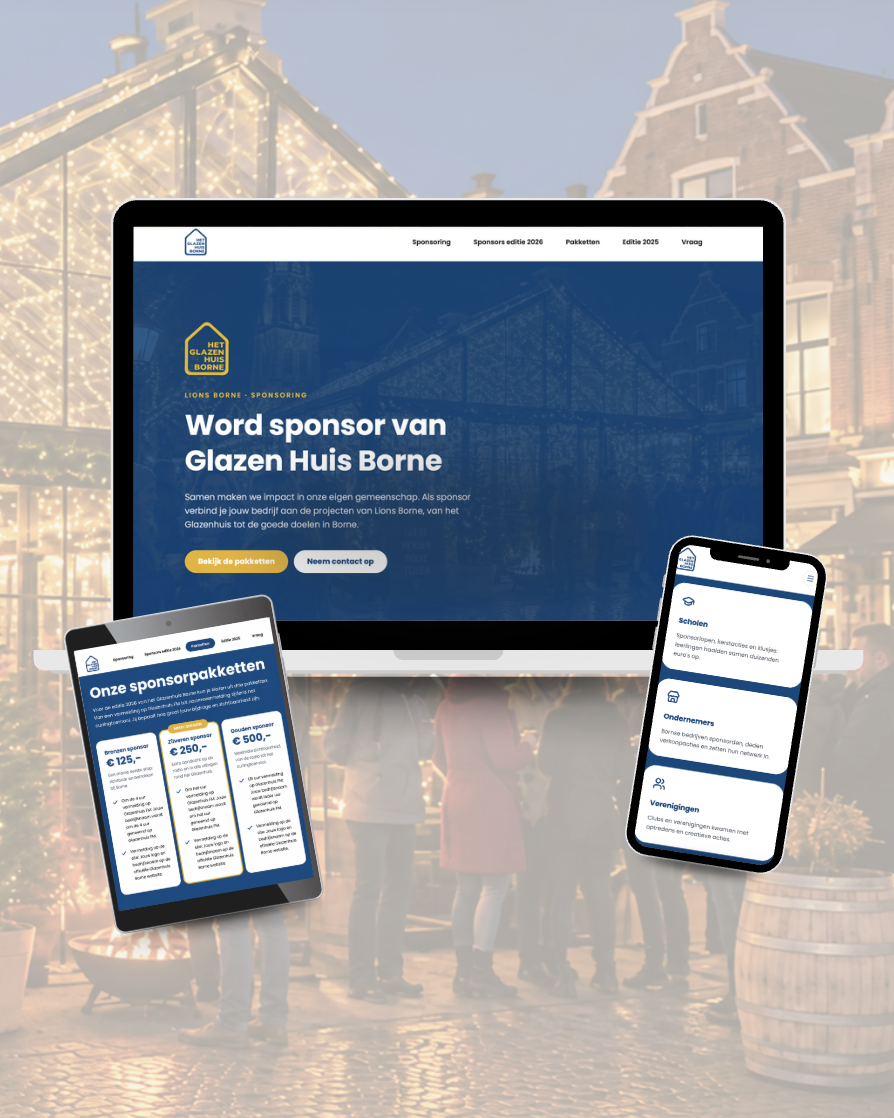 Website Het Glazen Huis Borne